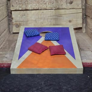 ¡Reto de Cornhole + bebida + palomitas por solo 9 €!