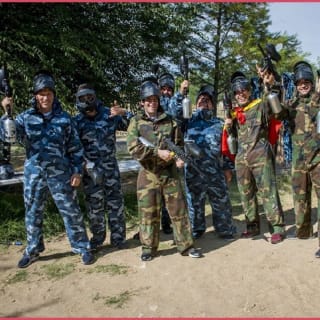 Paintball + Comida en Trogloditas 3