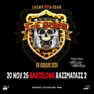 L.A. Guns en Razzmatazz 2, Barcelona 2026 1