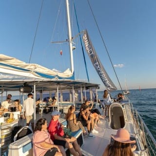 Barcelona: Sunset from the Sea with Music and Drinks 14
