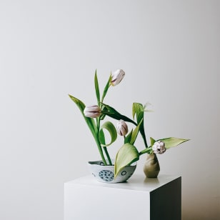 Ikebanas workshop with Saga Goryu 嵯峨御流