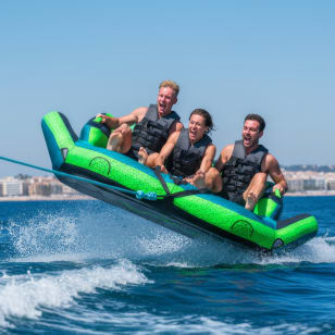 Crazy Sofa Ride in Sitges: The Wildest Ride on the Water