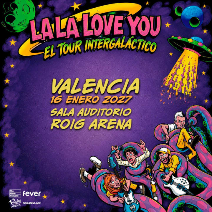 Gira La La Love You en Sala Auditorio Roig Arena,  Valencia 2027