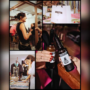 Aperitivo Brutta: Cerveza Premium & Gildas Gourmet en un espacio de diseño