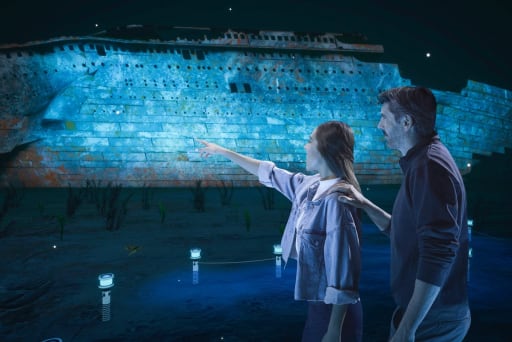 Visita los restos del Titanic