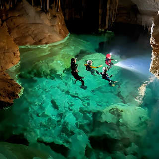 PREMIUM TOUR : Enjoy aquatic caves with caving guides 9