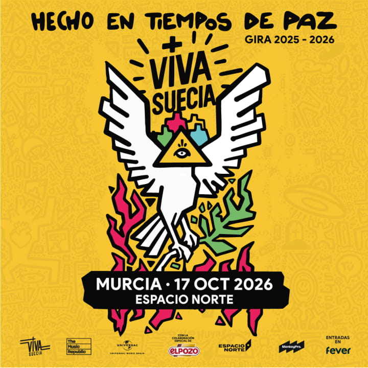 Viva Suecia en Espacio Norte, Murcia 2026
