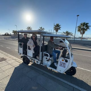 Tour en tuk tuk eléctrico: Málaga 3