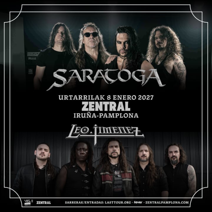 Saratoga + Leo Jiménez en Zentral, Pamplona 2027