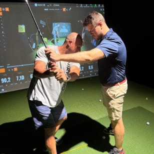 Una clase particular de golf en H0Rooftop