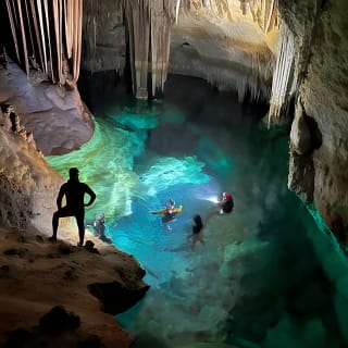 PREMIUM TOUR : Enjoy aquatic caves with caving guides 2