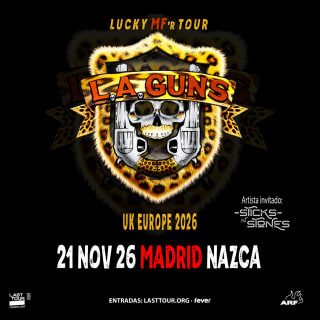 L.A. Guns en Sala Nazca, Madrid 2026 1